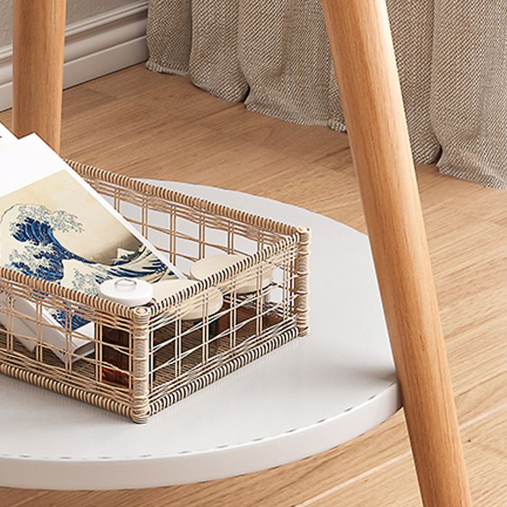 Contemporary Style Side End Table 3 Legs Sofa Side Accent Table Round Side End Table