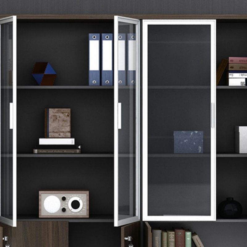 Archivo moderno medieval Babyet Marco de madera Archivo vertical