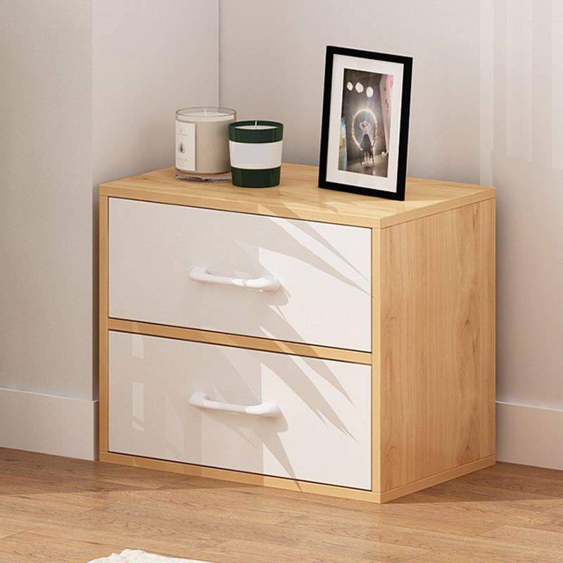 Contemporary Rectangle Gloss Finish with Drawer Chest,18.9" L Clearhalo 'Cabinets & Chests' 'cabinets_chests' 'furn' 'furn_cabinets_chests' 'Furniture' 'Living Room Furniture' 1200x1200_5f24a805-649e-4821-a6d9-f26f517d6647