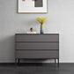 Sideboard in legno ingegnerizzato in stile glam per soggiorno
