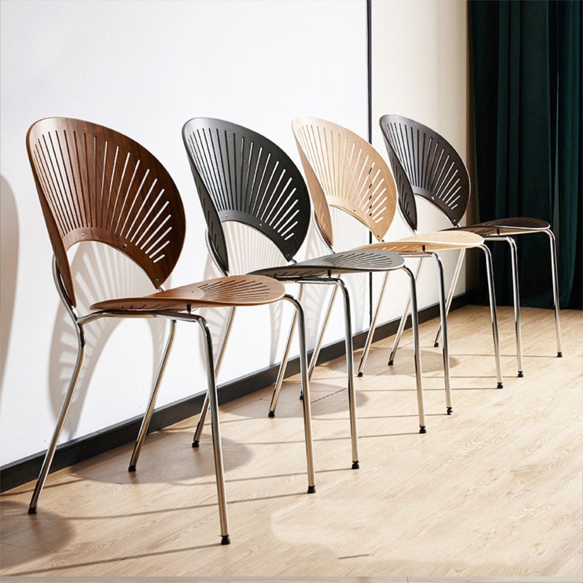 Contemporary Metal Dining Chair Armless Windsor Back Side Chair for Home Use Clearhalo 'Dining Chairs' 'Dining Tables & Seating' 'dining_chair' 'furn' 'furn_dining_chair' 'Furniture' 'furniture_dining_chair' 'Kitchen & Dining Furniture' 1200x1200_5f2bf9ac-9160-459f-918f-232bf5111b22