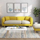 Modern Linen Tuxedo Arm Standard Sofa with Bolster Pillows for Living Room Clearhalo 'furn' 'furn_sofas' 'Furniture' 'furniture_sofas' 'kitchen' 'kitchen_sofas' 'Living Room Furniture' 'Sofa' 'sofas' 1200x1200_5f2c0f9a-bec3-4c60-832b-2ae657a3a788