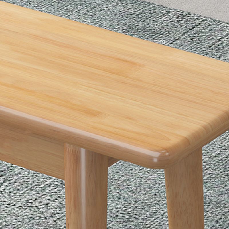 11.8 Inch Wide Modern Bench Solid Wood Seating Bench with Legs Clearhalo 'Benches' 'Chairs & Seating' 'furn' 'furn_benches' 'Furniture' 'Living Room Furniture' 1200x1200_5f2e18d8-3fb4-482a-a17b-b1137b31f65f