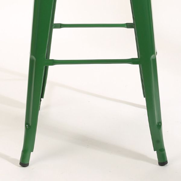 Industrial Bar and Counter Stool Metal Square Stool with 4 Legs Clearhalo 'Bar Furniture' 'Bar Stools' 'bar_stools' 'furn' 'furn_bar_stools' 'Furniture' 'furniture_bar_stools' 'Kitchen & Dining Furniture' 1200x1200_5f34fd43-473d-436a-a936-4cc37abc834f