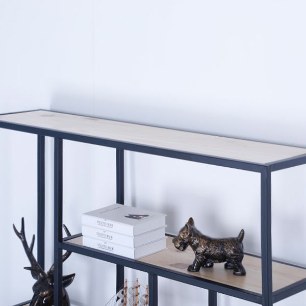 Scaffale moderno a pavimento in ferro Scaffale per libri Etagere largo 12 pollici