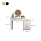 Modern Dressing Table Bedroom Stone Lighted Mirror Make-up Vanity Clearhalo 'Bedroom Furniture' 'furn' 'furn_makeup_vanities' 'Furniture' 'Makeup Vanities' 'makeup_vanities' 1200x1200_5f3bb9d1-a534-4ed2-ac65-8012a1f7bef2
