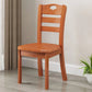 Contemporary Wood Kitchen Dining Side Chair Ladder Back Side Chair