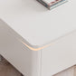 Modern TV Media Stand 16" W Enclosed Storage TV Stand Console with Drawers Clearhalo 'furn' 'furn_tv_stands_entertainment_centers' 'Furniture' 'Living Room Furniture' 'TV Stands & Entertainment Centers' 'TV Stands & Media Storage Furniture' 'tv_stands_entertainment_centers' 1200x1200_5f3c986a-a551-4553-8acf-99026bc79cec