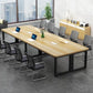 Industrial Style Home Writing Desk Office Conference Table Artificial Wood Desk Clearhalo 'Furniture' 'furniture_office_desk' 'Office Desks' 'Office Furniture' 'office_desk' 1200x1200_5f3ce342-8445-46fa-8f8e-805e77b977ff