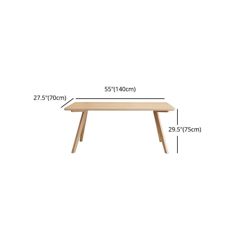 Modern 1/4/5 Pieces Dining Set Rectangle Pine Wood Dining Table for Kitchen Clearhalo 'Dining Room Sets' 'Dining Tables & Seating' 'dining_room_set' 'furn' 'furn_dining_room_set' 'Furniture' 'furniture_dining_room_set' 'Kitchen & Dining Furniture' 1200x1200_5f3dee52-c82a-49fe-b4fe-86e8349f65ee