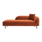 Modern Living Room Velvet Chaise Upholstered Chaise Lounge with Wooden Base Clearhalo 'Chairs & Seating' 'Chaise Lounge' 'chaise_lounge' 'furn' 'furn_chaise_lounge' 'Furniture' 'Living Room Furniture' 1200x1200_5f402b32-9bf7-4f0d-a206-e49daba27771