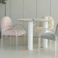 Glam Acrylic Dining Armchair Upholstered Velvet Dining Arm Chair Clearhalo 'Dining Chairs' 'Dining Tables & Seating' 'dining_chair' 'furn' 'furn_dining_chair' 'Furniture' 'Kitchen & Dining Furniture' 1200x1200_5f40ae76-6a6a-4b10-a34b-90d362962516
