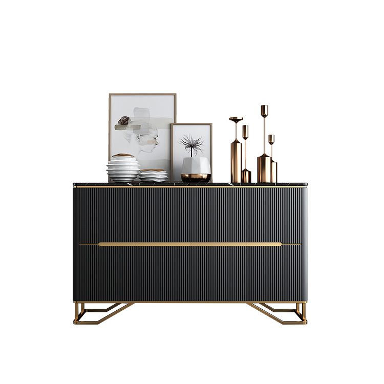 Panneau latéral contemporain moderne en pierre crénza avec des armoires pour la cuisine