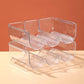 Modern Acrylic Wine Rack Bottle Tabletop Or Countertop Free-Stand Bottle Holder in Clear Clearhalo 'furn' 'furn_wine_racks' 'Furniture' 'Kitchen & Dining Furniture' 'Wine Racks' 'wine_racks' 1200x1200_5f466ecf-a702-4ebc-aba5-6f518b074d99