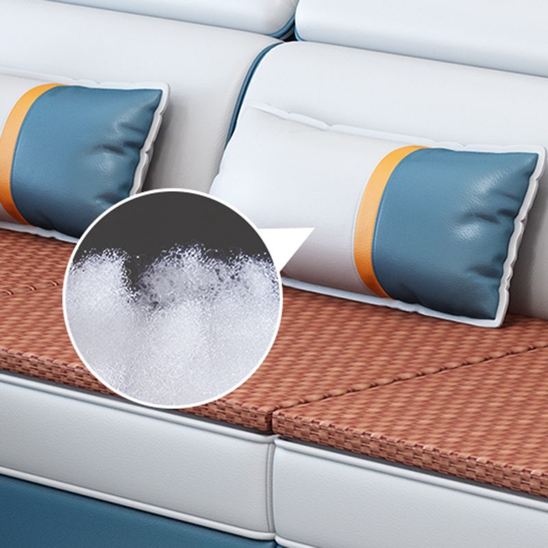 Storage Cushion Back 4-Seater L-Shape Sectional Sofa with Chaise Clearhalo 'furn' 'furn_sectionals' 'Furniture' 'furniture_sectionals' 'kitchen' 'kitchen_sectionals' 'Living Room Furniture' 'Sectionals' 1200x1200_5f4d10aa-d851-4857-9871-5f6a6669b76b