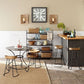 Saddle Seat Coffee Shop Bar & Counter Stool Modern Wood and Metal Dining Stool Clearhalo 'Bar Furniture' 'Bar Stools' 'bar_stools' 'furn' 'furn_bar_stools' 'Furniture' 'Kitchen & Dining Furniture' 1200x1200_5f4e85fa-b642-4f37-8b25-62bf0b8ae003