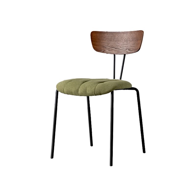 Industrial Upholstered Side Chair Open Back Matte Finish Dining Chair (Set of 4) Clearhalo ' kitchen&dining_furn' 'Dining Chairs' 'Dining Tables & Seating' 'dining_chair' 'furn' 'furn_dining_chair' 'Furniture' 'furniture_dining_chair' 'Kitchen & Dining Furniture' 'kitchen' 1200x1200_5f5153e6-0a91-4b30-862a-acd2e2e24eff