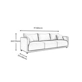 Modern 3-seater Sofa Three Pillows Back Couch with Square Arms for Apartment Clearhalo 'furn' 'furn_sofas' 'Furniture' 'furniture_sofas' 'Living Room Furniture' 'Sofa' 'sofas' 1200x1200_5f57aed8-0b61-472c-8fec-922e923b1367