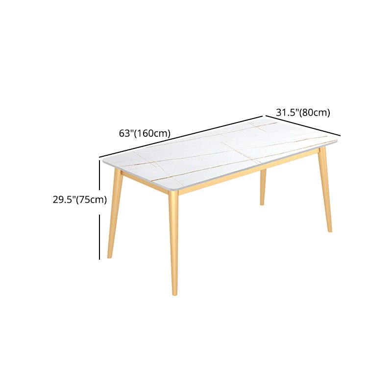 Minimalist Design 1/2/5/7 Rectangular Dining Room Table with Upholstered Chairs Clearhalo 'Dining Room Sets' 'Dining Tables & Seating' 'dining_room_set' 'furn' 'furn_dining_room_set' 'Furniture' 'furniture_dining_room_set' 'Kitchen & Dining Furniture' 'kitchen&dining_furn' 'kitchen' 1200x1200_5f593bb0-66b9-4258-ba15-2ae974b0f984