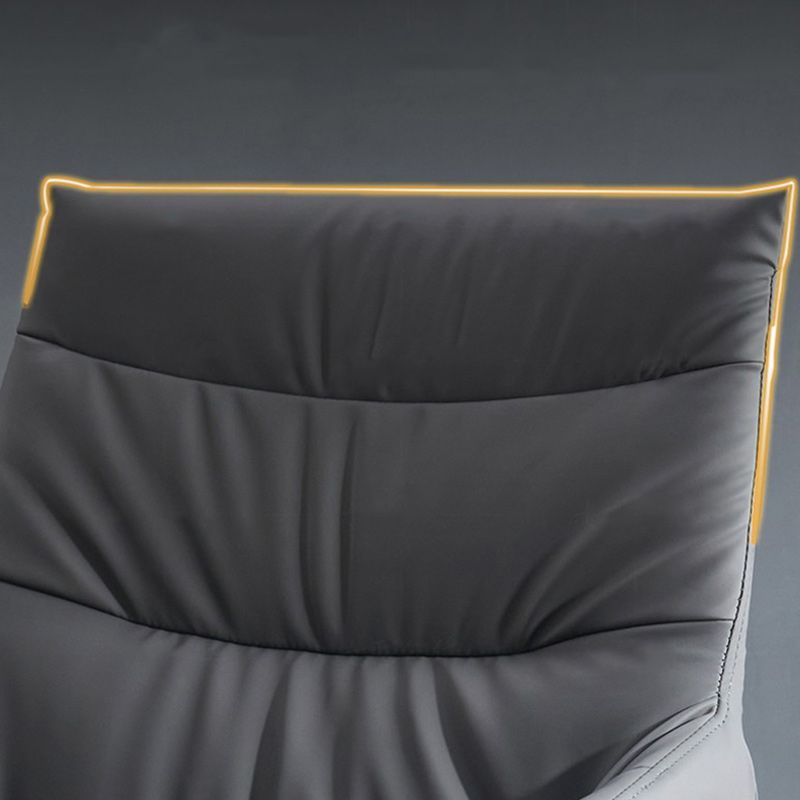 Contemporary Faux Leather Dining Room Chairs Metal Dining Chairs