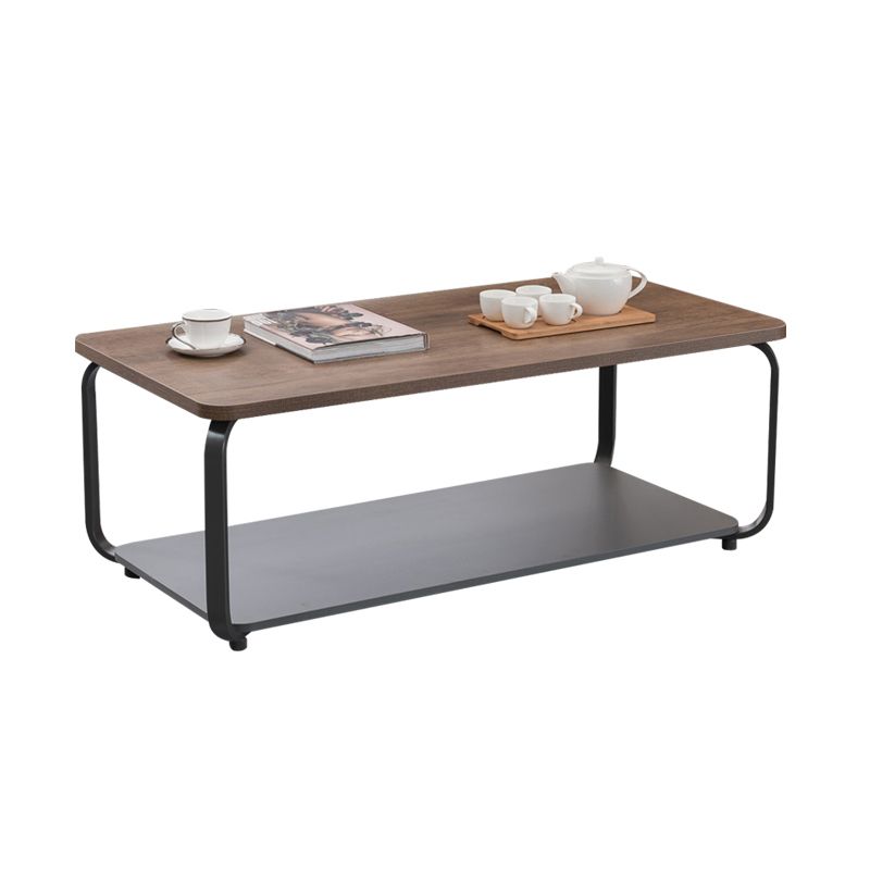 Table basse Frame/Frame Table basse rectangulaire moderne en MDF 18''H