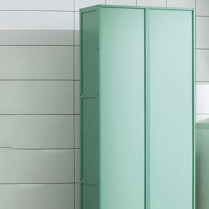 Green Dining Server with Adjustable Shelves Bamboo Buffet Server Clearhalo 'buffet_sideboard' 'Buffets & Sideboards' 'furn' 'furn_buffet_sideboard' 'Furniture' 'Kitchen & Dining Furniture' 1200x1200_5f5bf033-2b73-46af-9f3b-37eec1eced99