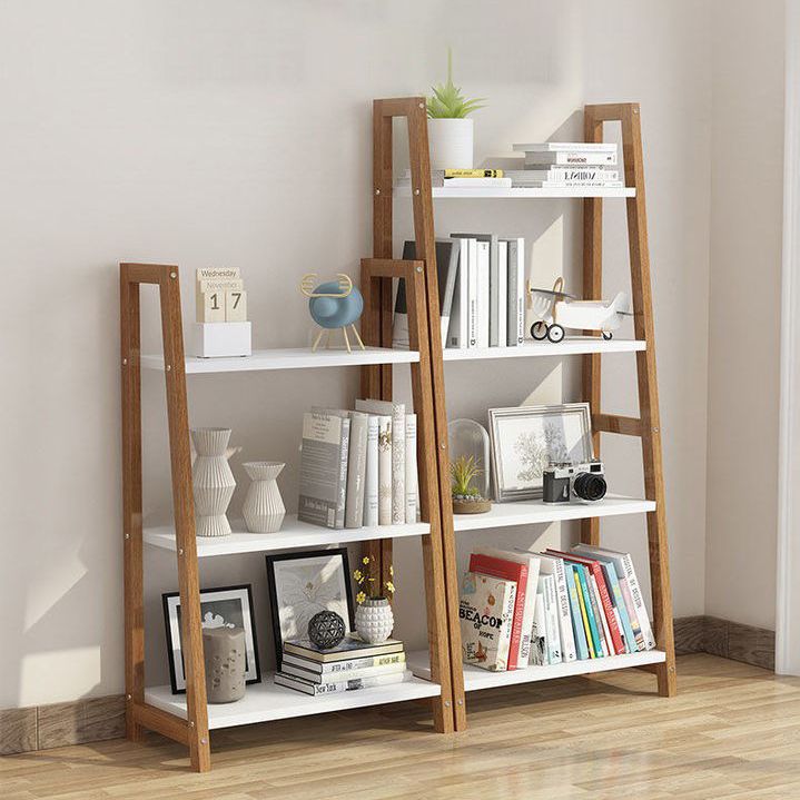 Open Back Bookshelf Contemporary Style Bookcase for Study Room Office Clearhalo 'Bookcases' 'furn' 'furn_bookcases' 'Furniture' 'furniture_bookcases' 'Office Furniture' 1200x1200_5f5f542c-7a3d-4344-be4c-a94255d5315b