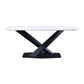Traditional Luxury Rectangle Dining Table Sintered Stone Table with Pedestal Base Clearhalo ' dining_table' 'Dining Tables & Seating' 'Dining Tables' 'furn' 'furn_dining_table' 'Furniture' 'furniture_dining_table' 'Kitchen & Dining Furniture' 'kitchen&dining_furn' 'kitchen' 'kitchen_dining_table' 1200x1200_5f60f83e-f86c-4525-b775-1eb87eb321d6