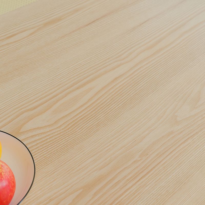 Rechthoekige eettafelset 1/2/5 stuks massief houten eettafel en stoelen