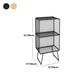 Luxury Bookshelf Metal Glam Style Closed Back Bookcase for Office and Study Room Clearhalo 'Bookcases' 'furn' 'furn_bookcases' 'Furniture' 'furniture_bookcases' 'kitchen' 'kitchen_bookcases' 'Living Room Furniture' 'Office Furniture' 1200x1200_5f6213d0-33c0-4793-8bd3-8c0e509290f5