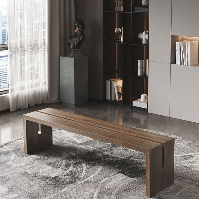 13.65" W Bedroom Bench Modern Style Solid Wood Seating Bench Clearhalo 'Benches' 'Chairs & Seating' 'furn' 'furn_benches' 'Furniture' 'Living Room Furniture' 1200x1200_5f6439d2-9206-4f76-b33f-b67fe2c69711