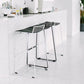 Industrial Armless Low Back Stool Steel Bar Height Stool for Bristol