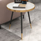 Modernistic Metal 3 Legs End Table Round Slate Top Side End Table Clearhalo 'Coffee & Accent Tables' 'End & Side Tables' 'end_side_tables' 'furn' 'furn_end_side_tables' 'Furniture' 'Living Room Furniture' 1200x1200_5f69d25c-b2ae-4f65-ac00-ee6729c25dba
