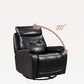 38" Wide Standard Recliner Genuine Leather Single Recliner Chair
