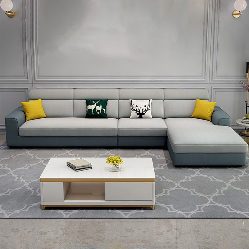 Oreiller cousu arrière carré canapé tufté canapé en faux cuir moderne et chaise