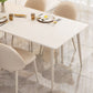 Rectangle Dining Table Contemporary 4 Legs Dining Site Table Clearhalo 'Dining Tables & Seating' 'Dining Tables' 'dining_table' 'furn' 'furn_dining_table' 'Furniture' 'Kitchen & Dining Furniture' 1200x1200_5f717421-0362-4032-af07-e5ed52253d72