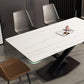 Industrial Kitchen Standard Dining Table Sintered Stone Dining Table with Pedestal Base Clearhalo ' dining_table' 'Dining Tables & Seating' 'Dining Tables' 'furn' 'furn_dining_table' 'Furniture' 'furniture_dining_table' 'Kitchen & Dining Furniture' 'kitchen&dining_furn' 'kitchen' 'kitchen_dining_table' 1200x1200_5f73eedb-308d-47c5-b5d2-c834cf0f89b0