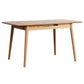 Contemporary Rectangle Dining Table Oak Solid Wood Table with 4 Legs for Dining Room Clearhalo ' dining_table' 'Dining Tables & Seating' 'Dining Tables' 'furn' 'furn_dining_table' 'Furniture' 'furniture_dining_table' 'Kitchen & Dining Furniture' 'kitchen&dining_furn' 'kitchen' 'kitchen_dining_table' 1200x1200_5f74192a-ce39-4796-8164-95a272b42208