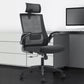 Silla de oficina moderna brazos extraíbles sin silla ergonómica angustiosa con aires transpirables