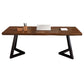 Modern Style Brown Top Office Desk Home Solid Wood Writing Desk Clearhalo 'Furniture' 'furniture_office_desk' 'Office Desks' 'Office Furniture' 'office_desk' 1200x1200_5f76fbaa-48f0-4d69-9117-98f53535b3e6