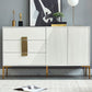 Sideboard a buffet glam Birch Birch Legno Soldboard per soggiorno