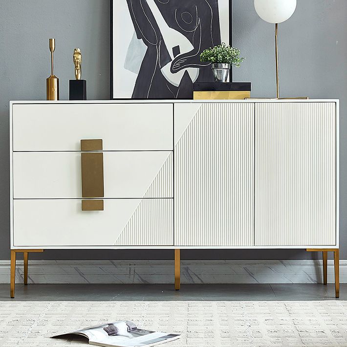 Sideboard a buffet glam Birch Birch Legno Soldboard per soggiorno