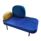 2-seater Standard Sofa Modern Fabric Armless Settee for Living Room