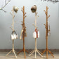Hangage à manteau en bois Style moderne Simple Home Floor Hall Stand