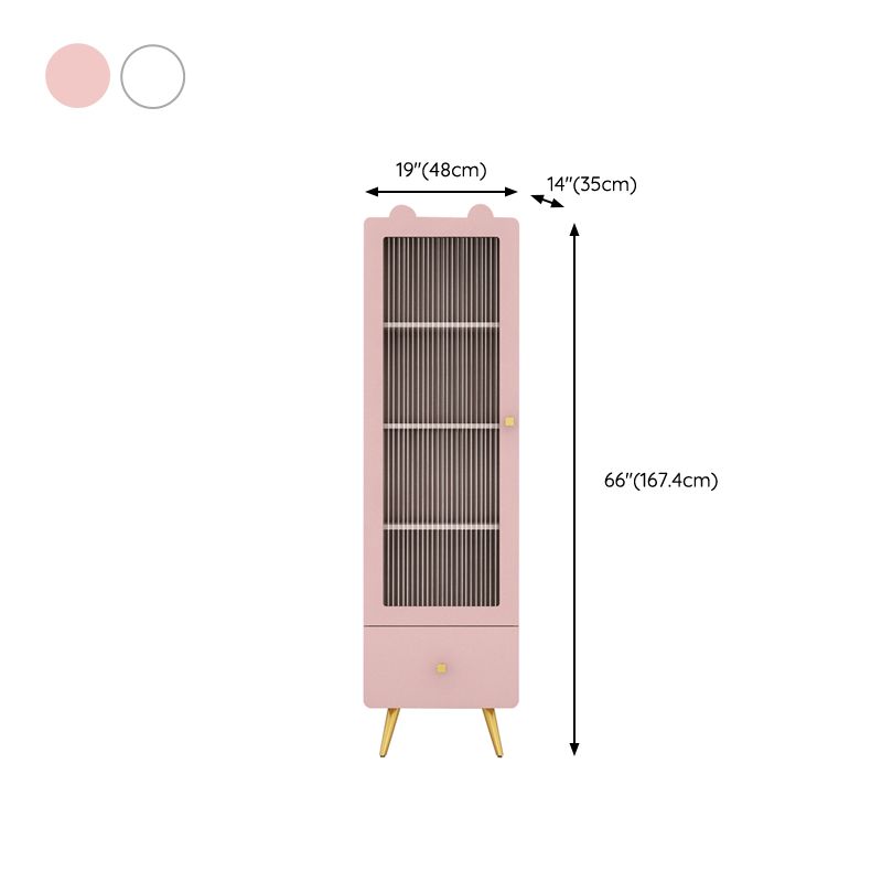 Eigentijdse boekenkast gesloten terug verticale plank boekenkast met ladeopslag