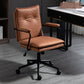 Black Frame Modern Office Chair Swivel Computer Desk Chair with Padded Arms Clearhalo 'Furniture' 'furniture_office_chair' 'Office Chairs' 'Office Furniture' 'office_chair' 1200x1200_5f7d216a-844c-47fe-9c46-f8b8104e8bd3