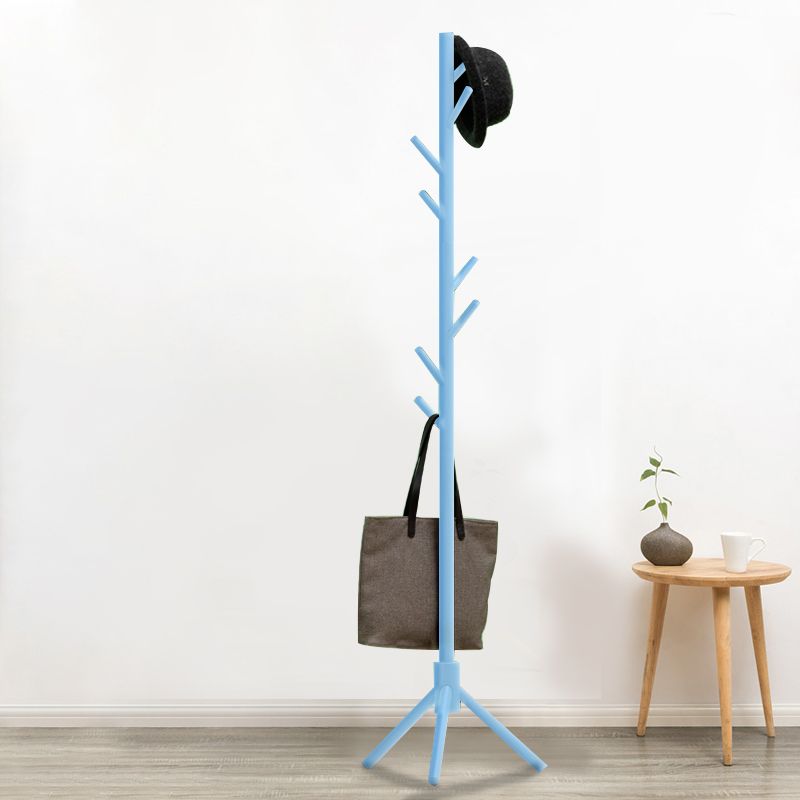 Moderner Kleiderbügel Holzeingangs -Kit Freiständige Katastange