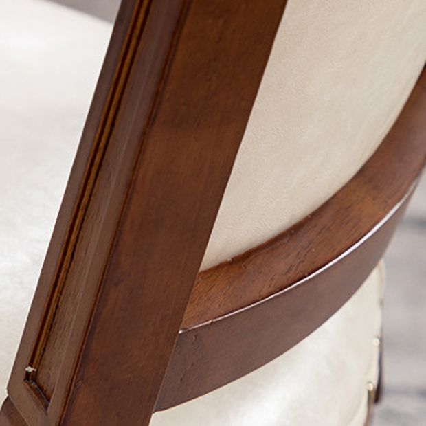 Wood Traditional Dining Kitchen Room Side Chair Open Back Chair Clearhalo ' kitchen&dining_furn' 'Dining Chairs' 'Dining Tables & Seating' 'dining_chair' 'furn' 'furn_dining_chair' 'Furniture' 'furniture_dining_chair' 'Kitchen & Dining Furniture' 'kitchen' 1200x1200_5f84c435-1084-4d16-a465-04d6a4c5168c