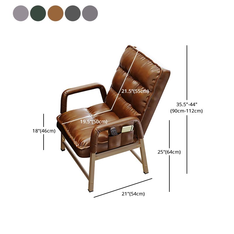 Modern Computer Chair Adjustable Back Height Office Chair with Upholstered Clearhalo 'furn' 'furn_office_chair' 'Furniture' 'Office Chairs' 'Office Furniture' 'office_chair' 1200x1200_5f84e776-a44d-49e1-9c0a-97d28e19cbf8