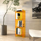 Glam Style Acrylic Standard Bookcase Vertical Closed Back Bookshelf Clearhalo 'Bookcases' 'furn' 'furn_bookcases' 'Furniture' 'furniture_bookcases' 'Office Furniture' 1200x1200_5f853f7c-e1c4-4e4f-b358-af9dc04bd363